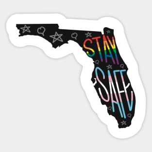 Stay Safe Florida Sticker